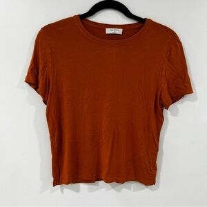 Babaton Terracotta Short Sleeve Tee